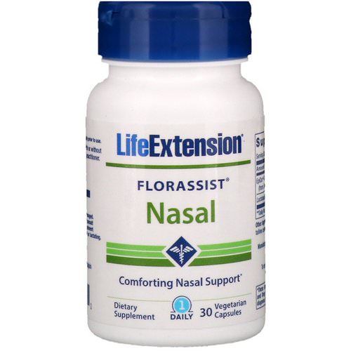 Life Extension, Florassist Nasal, 30 Vegetarian Capsules Review