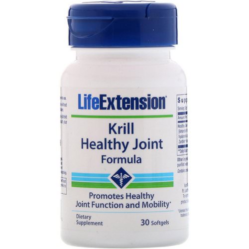 Life Extension, Krill Healthy Joint Formula, 30 Softgels Review