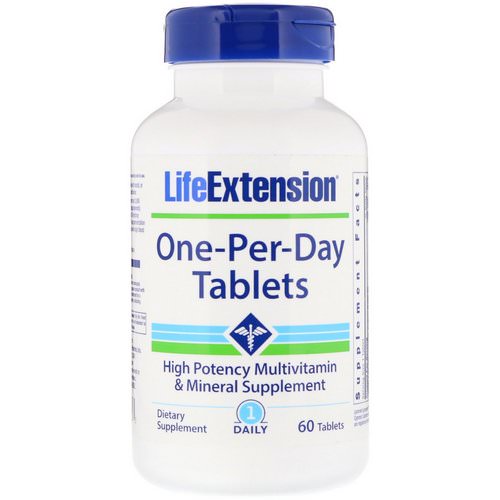 Life Extension, One-Per-Day Tablets, 60 Tablets Review
