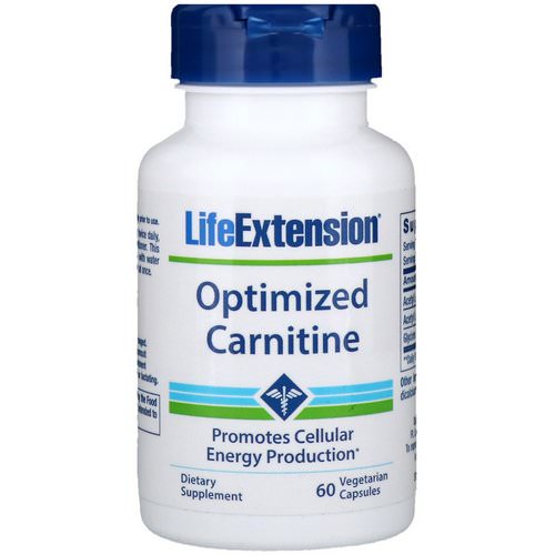 Life Extension, Optimized Carnitine, 60 Vegetarian Capsules Review