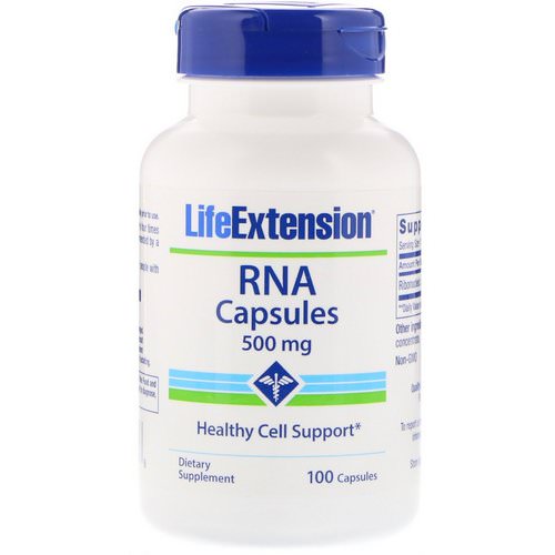 Life Extension, RNA Capsules, 500 mg, 100 Capsules Review