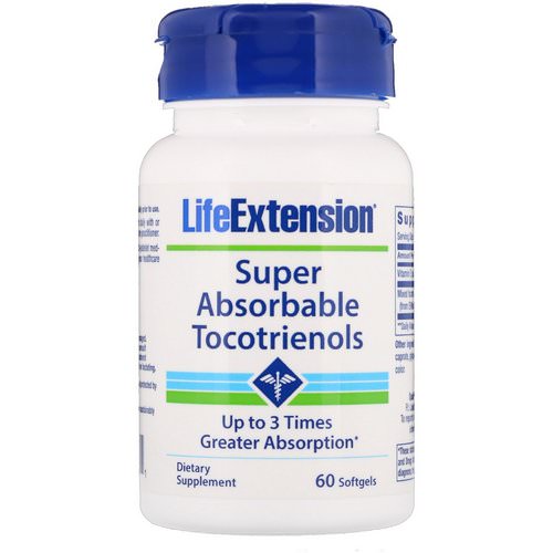 Life Extension, Super Absorbable Tocotrienols, 60 Softgels Review