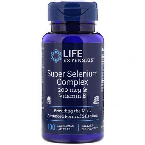 Life Extension, Super Selenium Complex, 100 Vegetarian Capsules Review