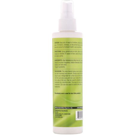 蘆薈護膚, 皮膚護理: Life-flo, Aloe Vera Spray, 8 fl oz (237 ml)
