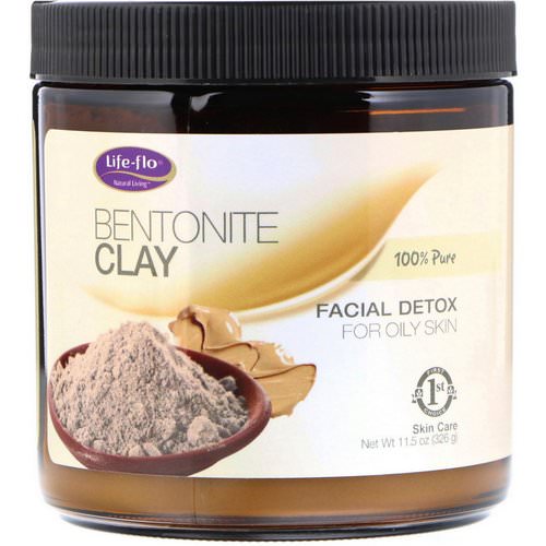 Life-flo, Bentonite Clay, Facial Detox, 11.5 oz (326 g) Review