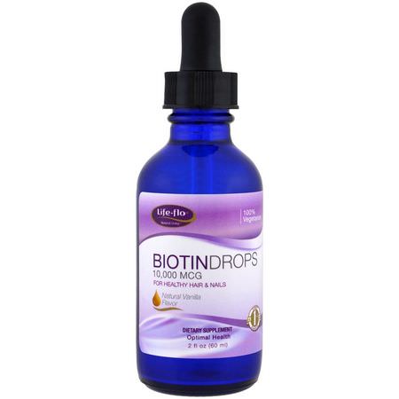 Life-flo Biotin - 生物素, 指甲, 皮膚, 頭髮