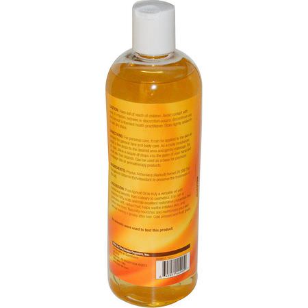 頭皮護理, 頭髮護理: Life-flo, Pure Apricot Oil, Skin Care, 16 fl oz (473 ml)