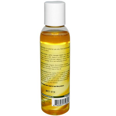 載體油, 香精油: Life-flo, Pure Jojoba Oil, Skin Care, 4 oz (118 ml)