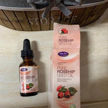 Life-flo, Pure Rosehip Seed Oil, Skin Care, 4 fl oz (118 ml)
