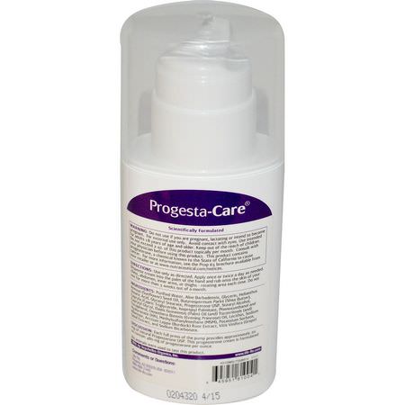 孕激素產品, 婦女健康: Life-flo, Progesta-Care, Body Cream, 4 oz (113.4 g)