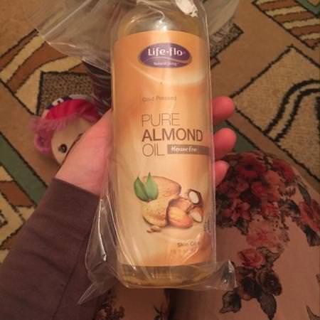 Life-flo, Pure Almond Oil, Skin Care, 16 fl oz (473 ml)