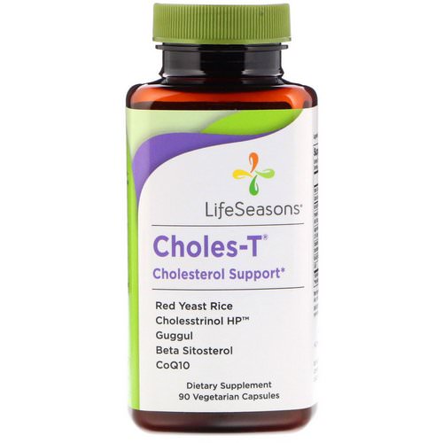 LifeSeasons, Choles-T, Cholesterol Support, 90 Vegetarian Capsules Review