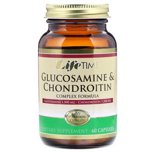 LifeTime Vitamins, Glucosamine & Chondroitin Complex Formula, 60 Capsules Review