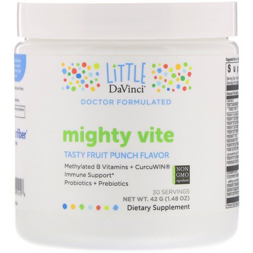 Little DaVinci, Mighty Vite, Tasty Fruit Punch, 1.48 oz (42 g) Review