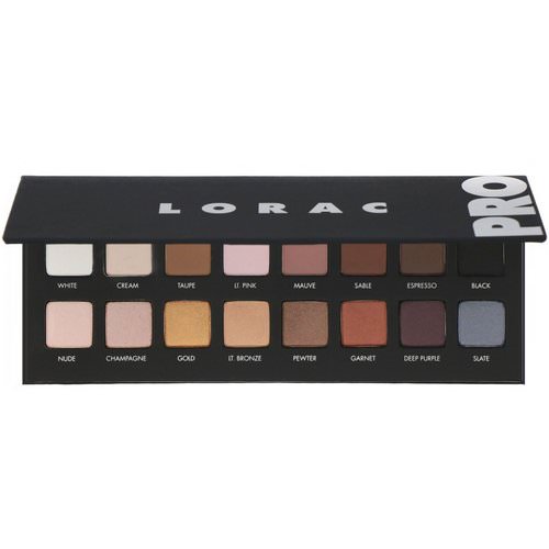 Lorac, Pro Palette with Mini Behind the Scenes Eye Primer, 0.51 oz (14.3 g) Review