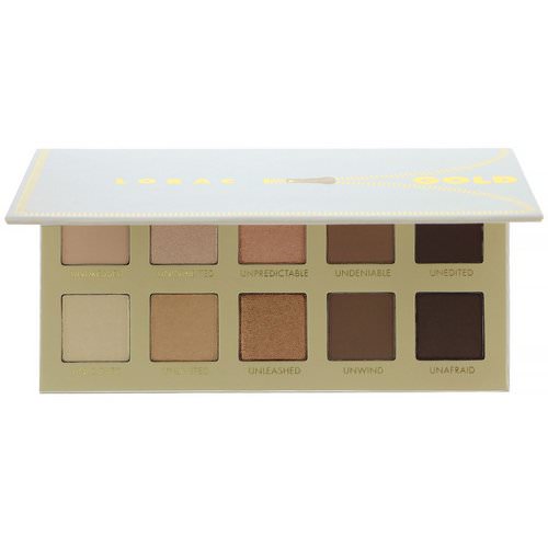 Lorac, Unzipped Gold Eye Shadow Palette with Mini Behind The Scenes Eye Primer, 0.58 oz (16.7 g) Review