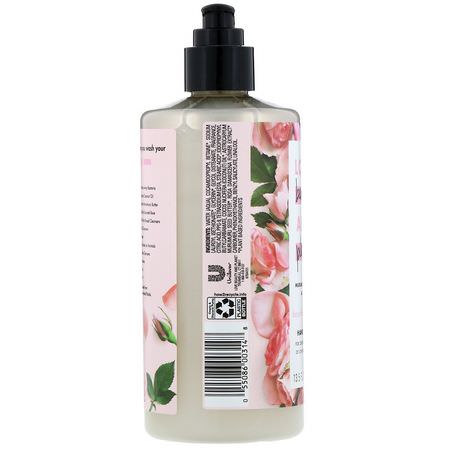 洗手液, 洗手液: Love Beauty and Planet, Bountiful Bouquet Hand Wash, Murumuru Butter & Rose, 13.5 fl oz (400 ml)