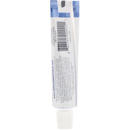 無氟, 美白: Lumineux Oral Essentials, Medically Developed Toothpaste, Whitening, .8 oz (22.7 g)