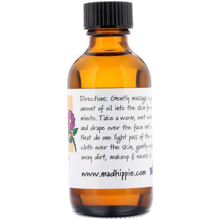 油脂, 磨砂膏: Mad Hippie Skin Care Products, Cleansing Oil, 2 fl oz (59 ml)