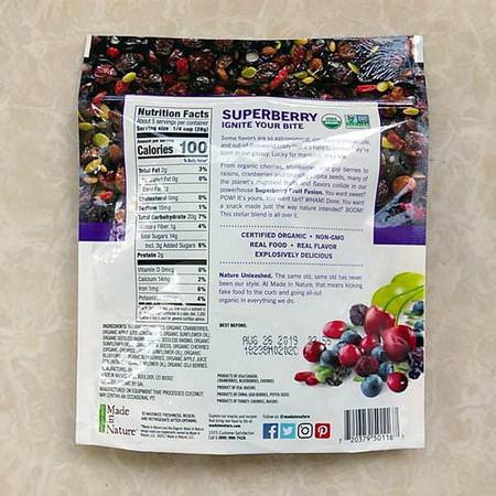 Made in Nature Mixed Fruit Fruit Vegetable Snacks - 蔬菜零食, 混合水果, 超級食物