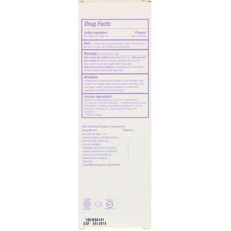 尿布疹治療, 尿布: MADE OF, Protecting Diaper Rash Cream, 3.4 fl oz (100.55 ml)