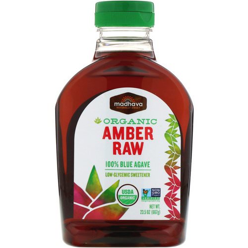Madhava Natural Sweeteners, Organic Amber Raw Blue Agave, 23.5 oz (667 g) Review