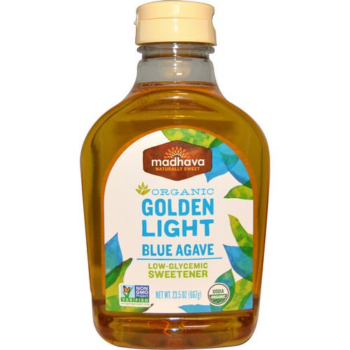 Madhava Natural Sweeteners, Organic Golden Light Blue Agave, 23.5 oz (667 g) Review