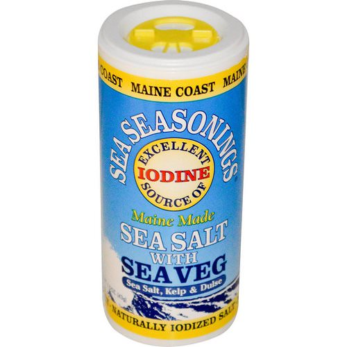 Maine Coast Sea Vegetables, Sea Seasonings, Sea Salt with Sea Veg, 1.5 oz (43 g) Review
