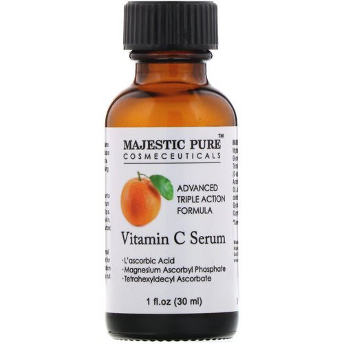 Majestic Pure, Vitamin C Serum, 1 fl oz (30 ml) Review