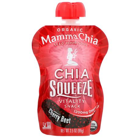 Mamma Chia Squeeze Pouches - 擠壓小袋, 零食