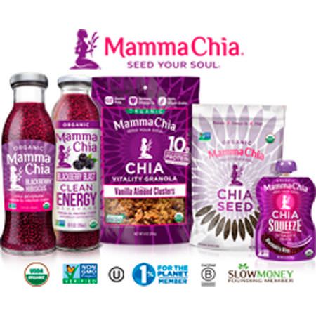 Chia種子: Mamma Chia, Organic White Chia Seed, 12 oz (340 g)