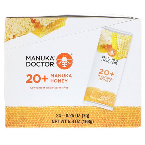 Manuka Doctor, 20+ Manuka Honey, 24 Sachets, 0.25 oz (7 g) Each Review