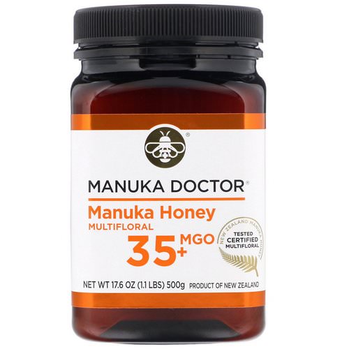 Manuka Doctor, Manuka Honey Multifloral, MGO 35+, 1.1 lbs (500 g) Review
