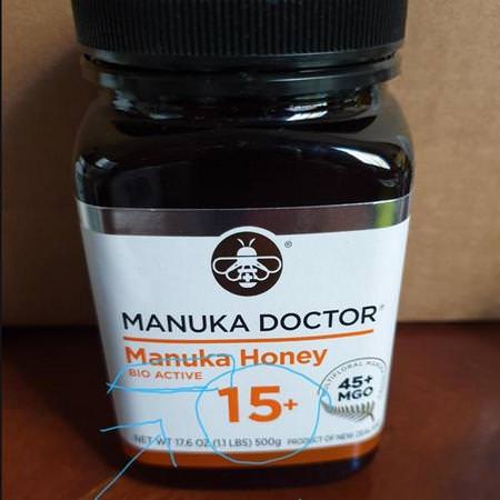 Manuka Doctor, Manuka Honey Multifloral, MGO 60+, 1.1 lbs (500 g)