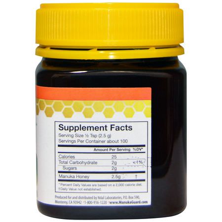 Manuka蜂蜜, 蜂產品: ManukaGuard, Manuka Honey, Medical Grade 12+, 8.8 oz (250 g)