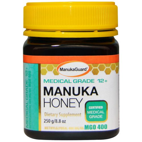 ManukaGuard, Manuka Honey, Medical Grade 12+, 8.8 oz (250 g) Review
