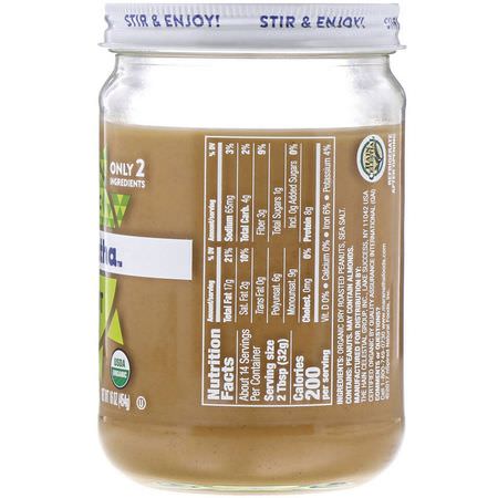 花生醬, 蜜餞: MaraNatha, Organic Peanut Butter, Creamy, 16 oz (454 g)