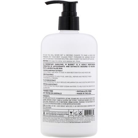 肥皂, 沐浴露: Marlowe, Men's Body Wash, No. 103, 16 fl oz (473.2 ml)