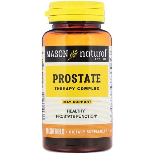 Mason Natural, Prostate Therapy Complex, 60 Softgels Review