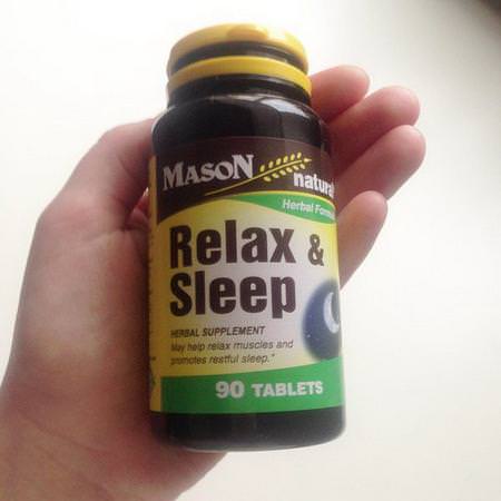 Mason Natural Herbal Formulas Sleep Formulas - 睡眠, 補品, 草藥, 順勢療法