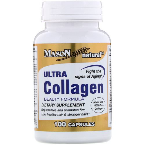 Mason Natural, Ultra Collagen Beauty Formula, 100 Capsules Review