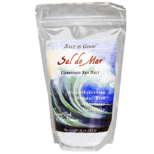 Mate Factor, Sal do Mar, Unrefined Sea Salt, 16 oz (454 g) Review