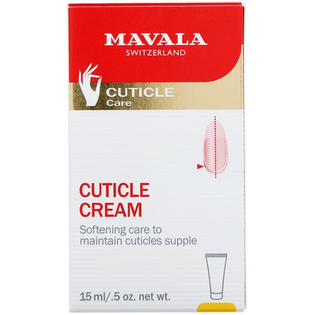 指甲護理, 指甲: Mavala, Cuticle Cream, 0.5 oz (15 ml)