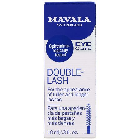 眉毛, 睫毛: Mavala, Double-Lash, 0.3 fl oz (10 ml)