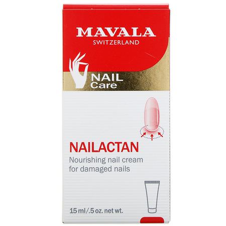 指甲護理, 指甲: Mavala, Nailactan, Nourishing Nail Cream, 0.5 oz (15 ml)