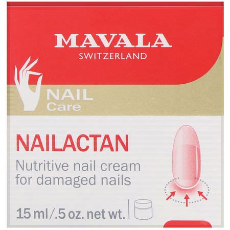 指甲護理, 指甲: Mavala, Nailactan, Nutritive Nail Cream, 0.5 oz (15 ml)