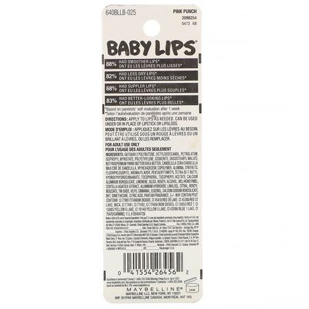 Maybelline LIp Balm Treatments - 治療, 護唇膏, 護唇, 沐浴