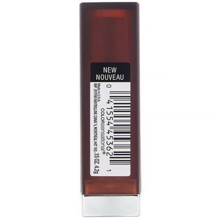 唇膏, 嘴唇: Maybelline, Color Sensational, Creamy Matte Lipstick, 656 Clay Crush, 0.15 oz (4.2 g)