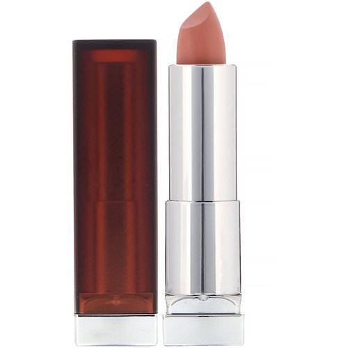 Maybelline, Color Sensational, Creamy Matte Lipstick, Daringly Nude, 0.15 oz (4.2 g) Review