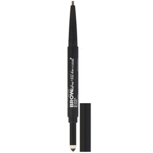 Maybelline, Eye Studio, Brow Define + Fill Duo, 250 Blonde, 0.017 oz (500 mg) Review